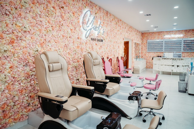 Yudi's Nail Salon nail work in Amarillo, Texas